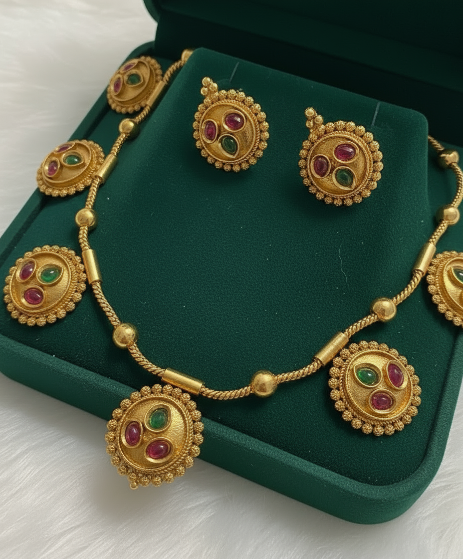 Stunning Invisible Flower Chain Necklace