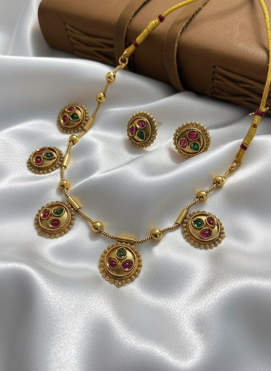 Stunning Invisible Flower Chain Necklace