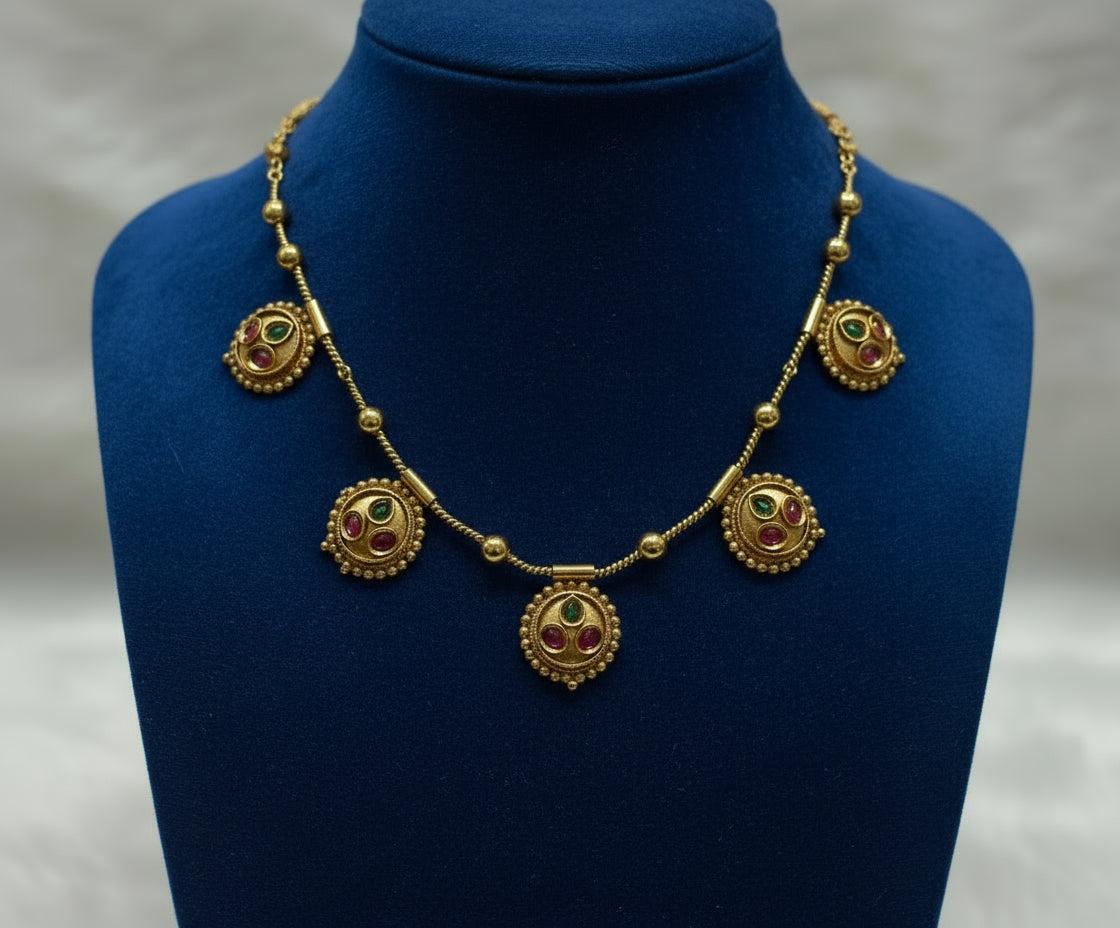 Stunning Invisible Flower Chain Necklace