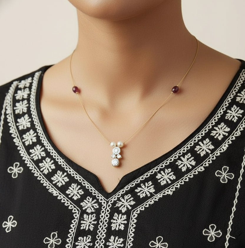 Ruby Kiss Invisible Choker