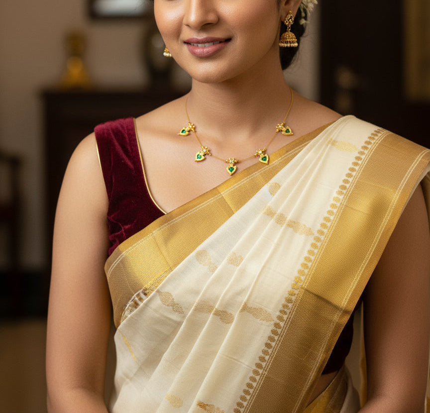 Kerala Traditional Invisible Necklace