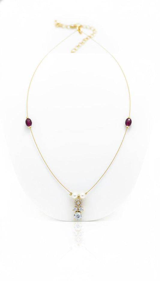 Ruby Kiss Invisible Choker