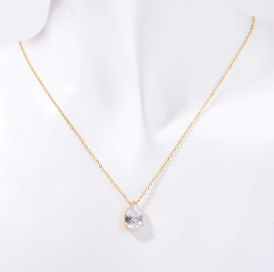 RAIN DROP PENDANT|ANTI TARNISHED JEWELLERY