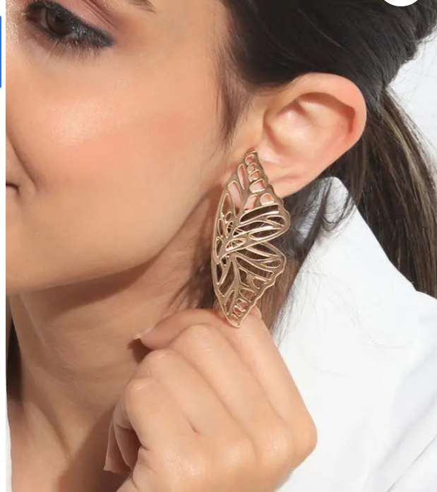 PINTERESTY BUTTERFLY EARINGS|ANTI TARNISHED