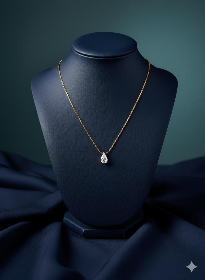 RAIN DROP PENDANT|ANTI TARNISHED JEWELLERY