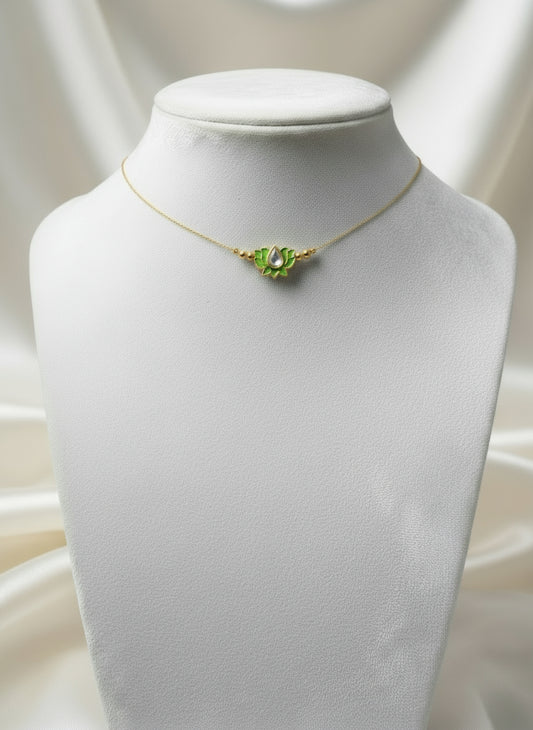 Trending Invisible single Lotus Chocker